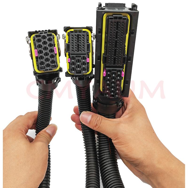 89Pin 36Pin 16Pin Original New Car Engine Computer Board ECU ECM Connector Socket With Wire Harness For Bosch EDC7