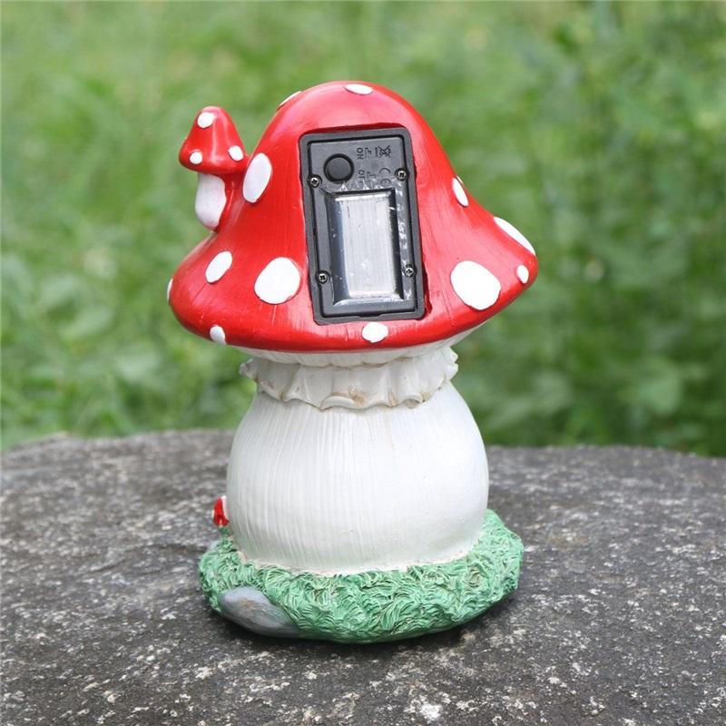 Solar Energy Mushroom Lamp Garden Homestay Yard Balcony Landscaping Layout Outdoor Courtyard Decoration Outdoor Garden Decoration