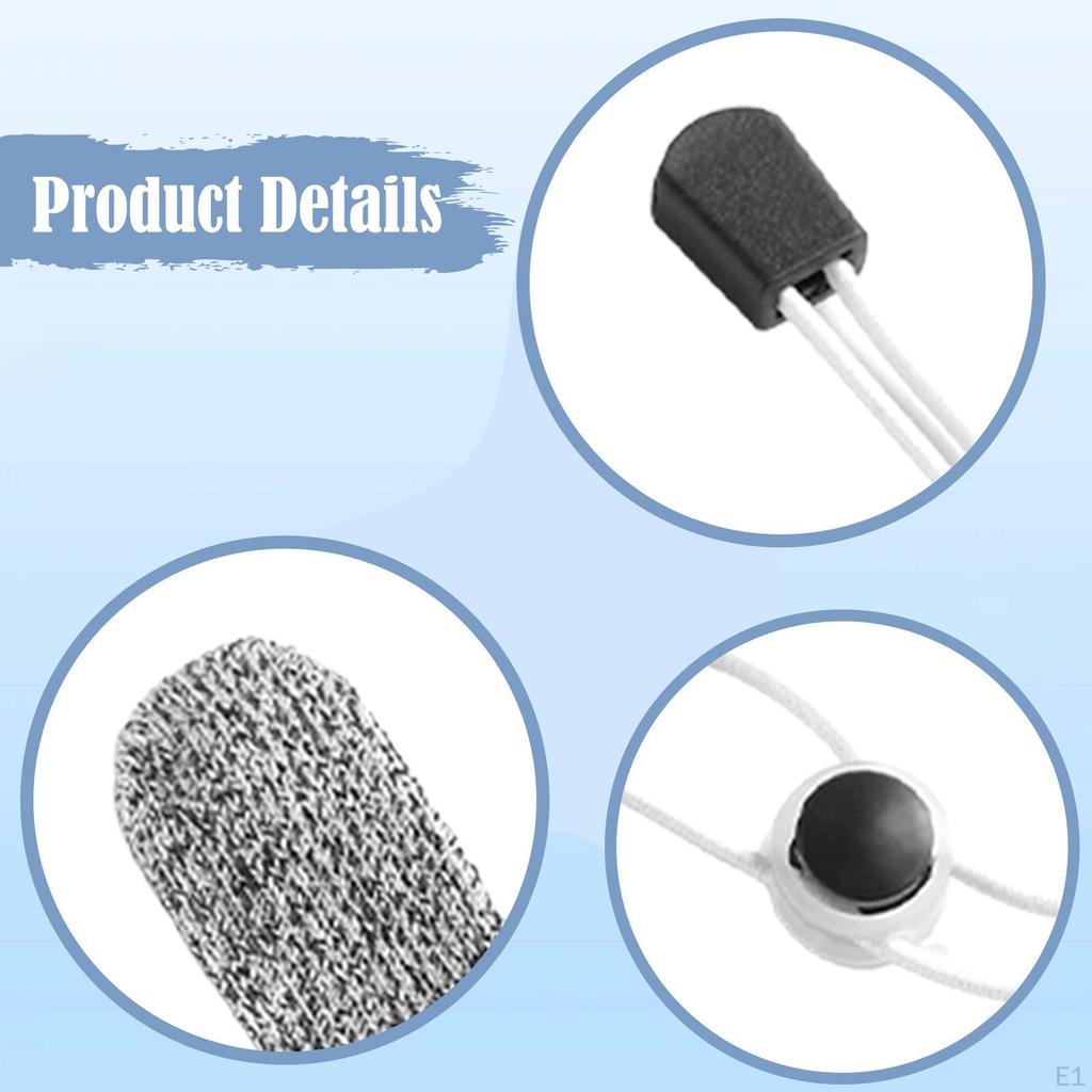 3 Adet Tek Parmak Balıkçılık Eldiveni Döküm Taşınabilir Hafif Dış Mekan Ayarlanabilir Koruyucular Sinek