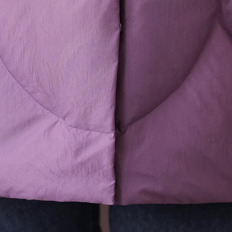 Snow Flying Women's Embroidered Stand-Collar Down Jacket