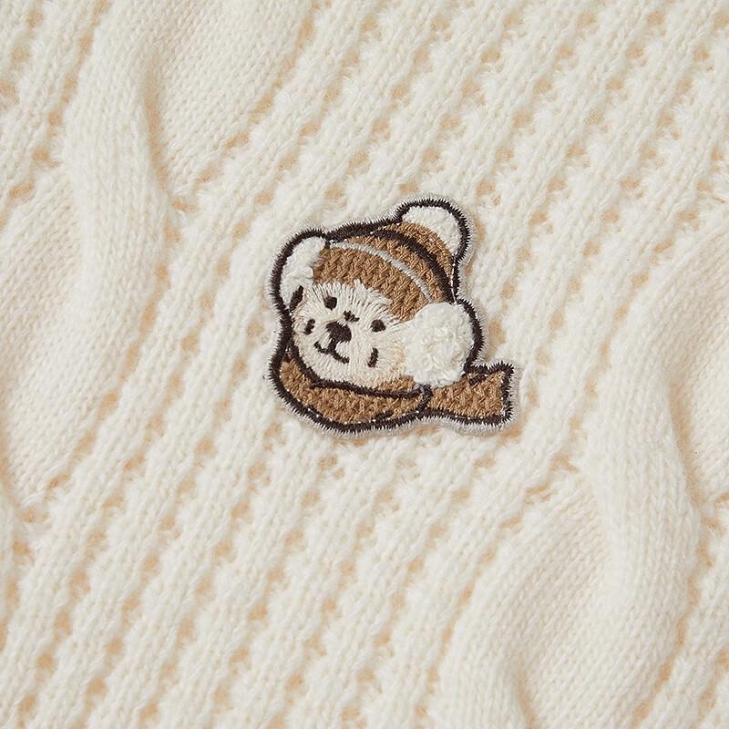 Teenie Weenie Bear Women's Hooded Knit Sweater