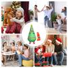 Adult Inflatable Christmas Tree Costume Reusable One Size Fits Men Women Dress Up Outfit for Stage Cosplay Event Parade Party