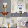 E27 Table Lamp Shade European Style Floor Lamp Dust Cover Wall Lamp Cover  Wall Lamp