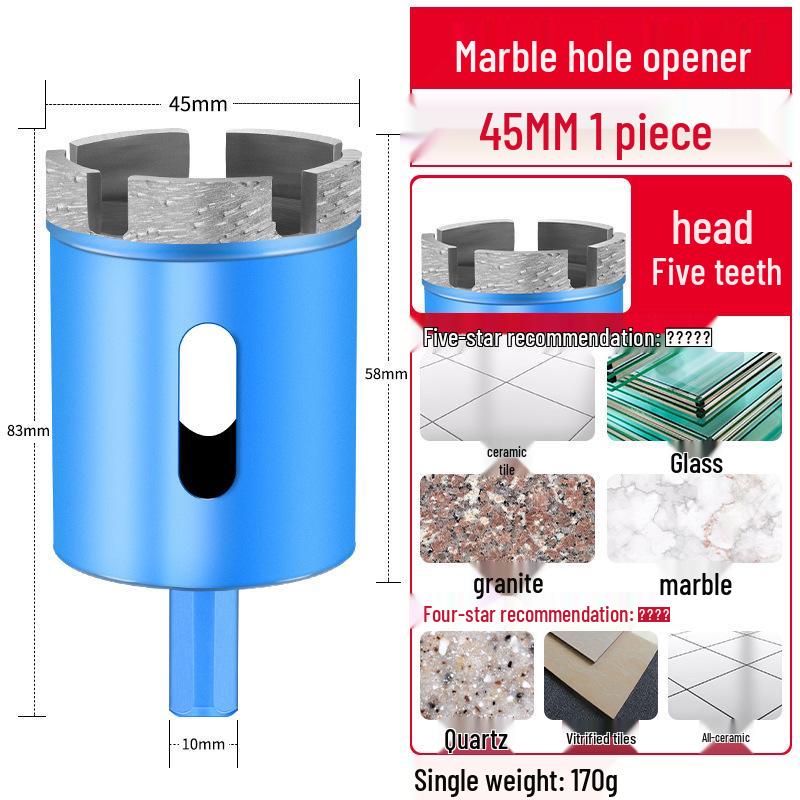 Diamant-beschichteter Lochbohrer für Marmor, Keramik, Glas und Feinsteinzeug