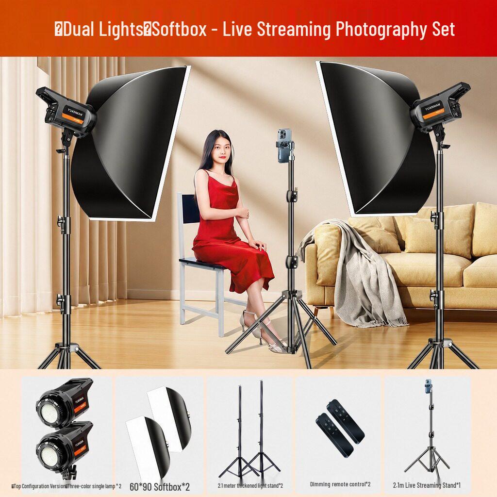 Pro Streaming COB Light for Beauty & Studio Photography