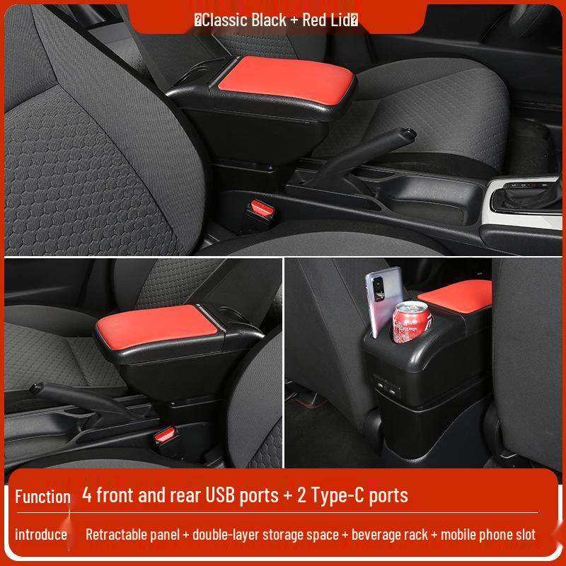 GAC Honda City Central Armrest Box: Interior Modification Accessory