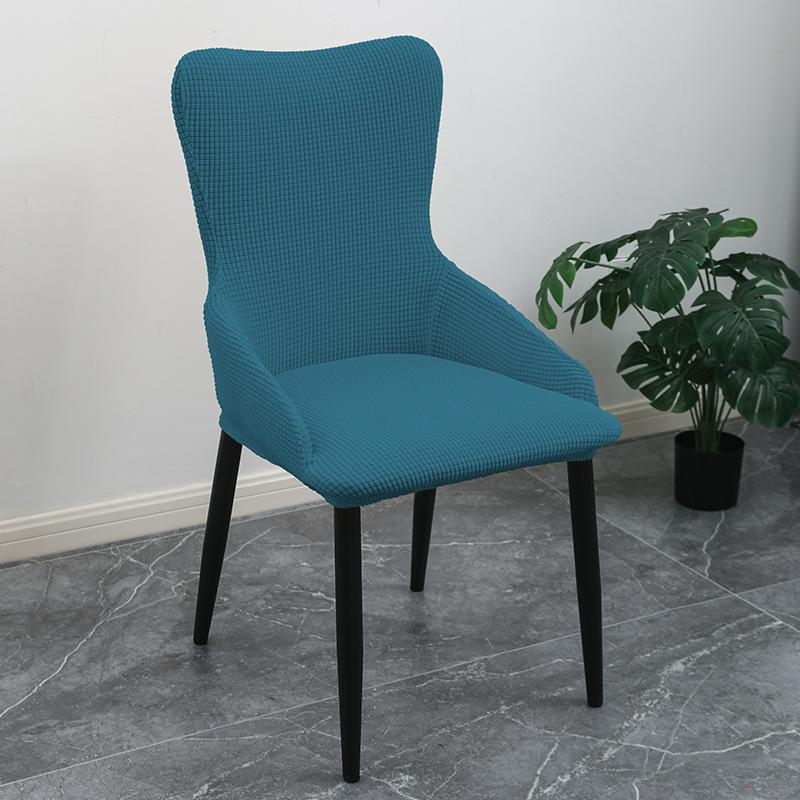 Special-shaped Armrest Style Elastic Chair Cover Simple Chair Cover Thickened Fleece Light Armrest Backrest Integrated Four-season Pass