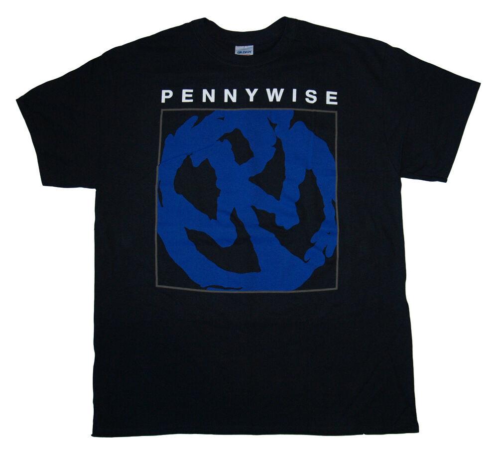 

Синяя футболка унисекс PENNYWISE с логотипом Kings Road S