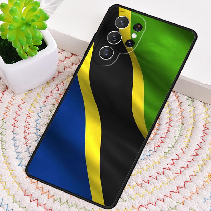 Tanzania Flag Coat Of Arms TPU Phone Case For Samsung Galaxy note 10 pro S26 S25 S24 S23 S22 Ultra Plus S21 FE S20 Cover