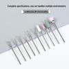 Russian Style Manicure Tool Set with Diamond & Tungsten Steel Grinding Heads