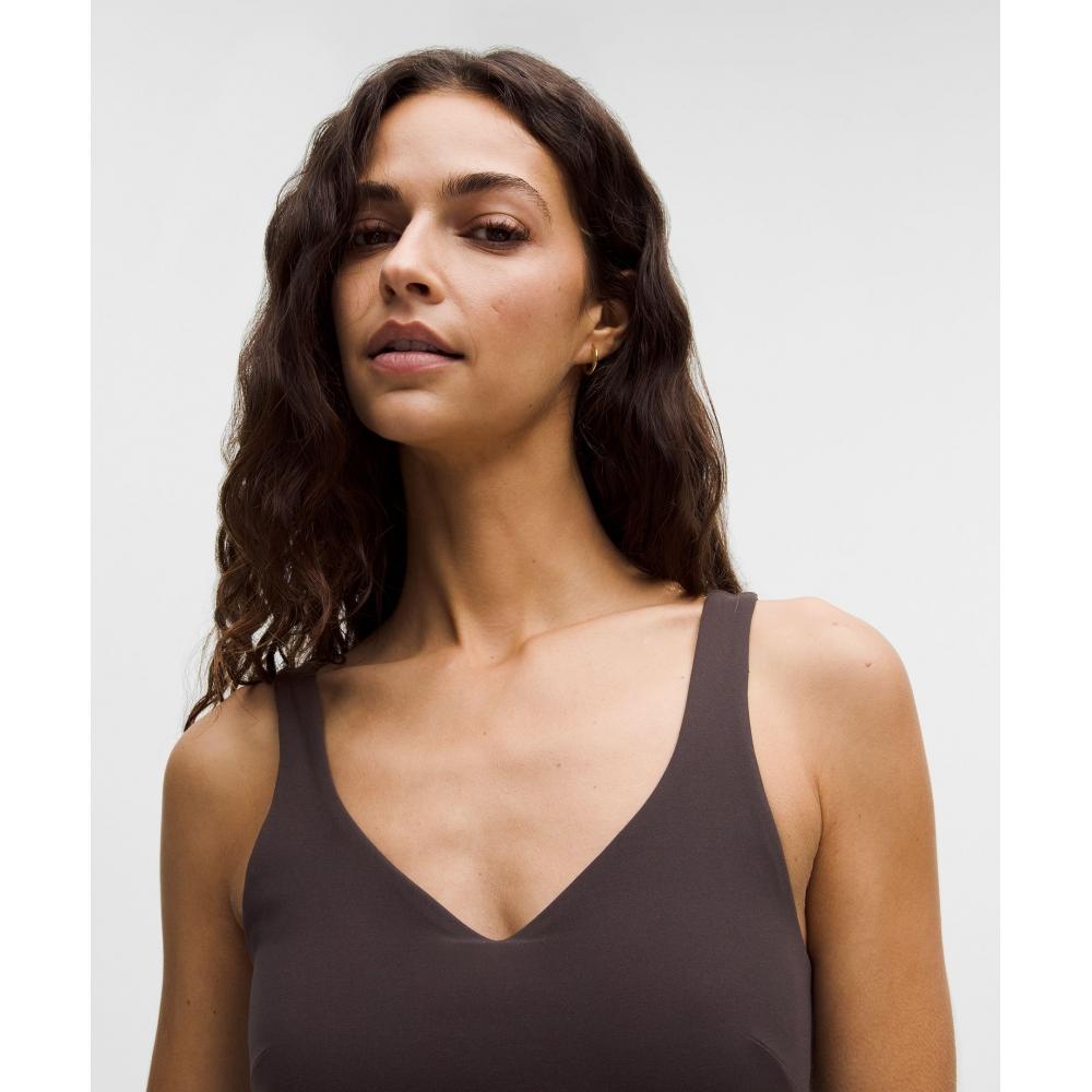 Lululemon Align  Dress  Updated Sleek Liner Sequoia