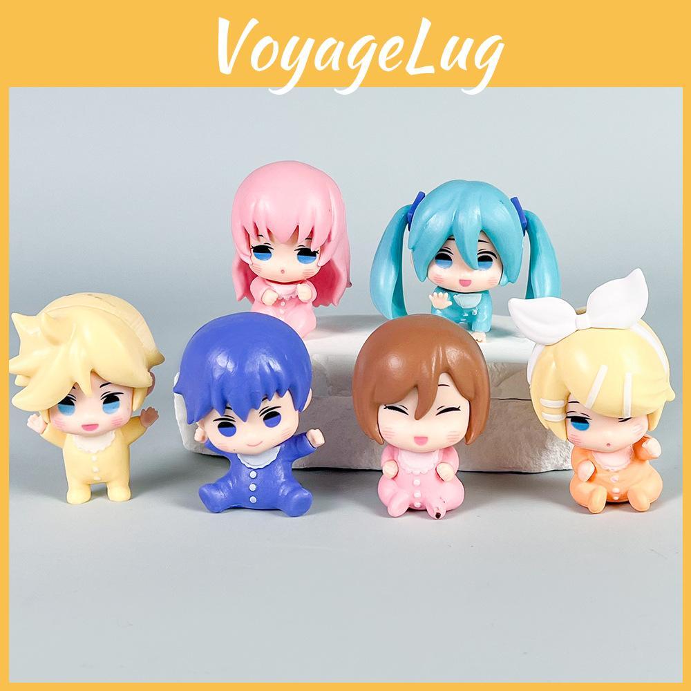 Hatsune Miku Pvc Action Figures Model Toys Cartoon Desktop Gifts Decoration