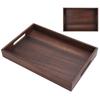Flat Rectangular Fruit Tray Polished Coffee Serving Tray Decorative Platter  Home Storage
