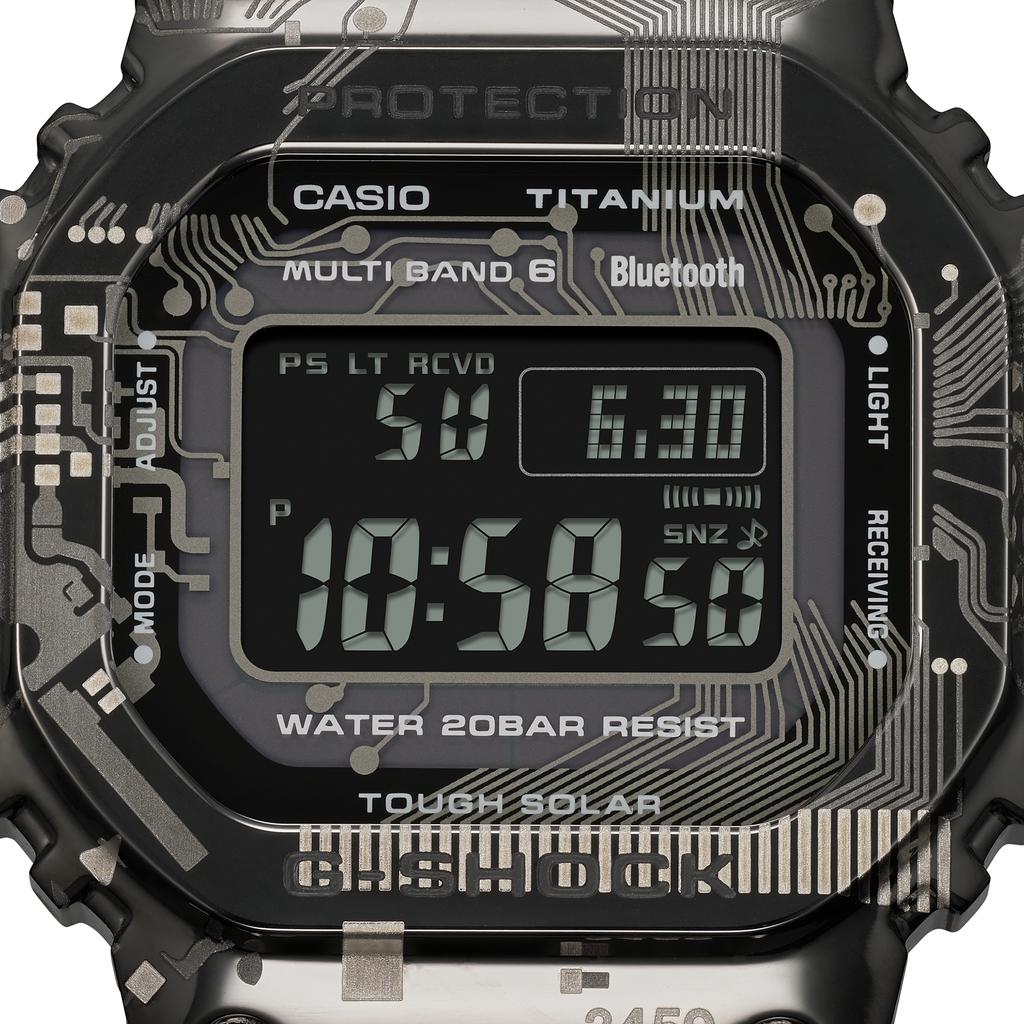 Casio G-SHOCK Herren 200M Wasserdicht Stoßfest Quarz Uhr GMW-B5000TCC-1