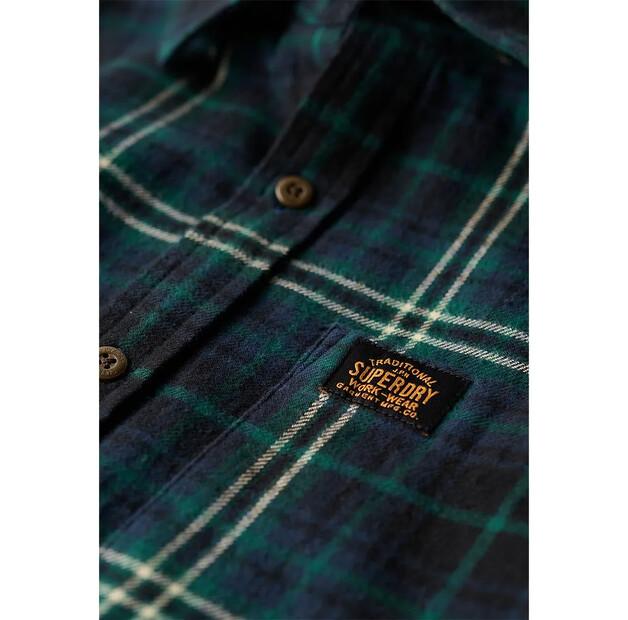 Superdry Lumber рубашка с длинным рукавом