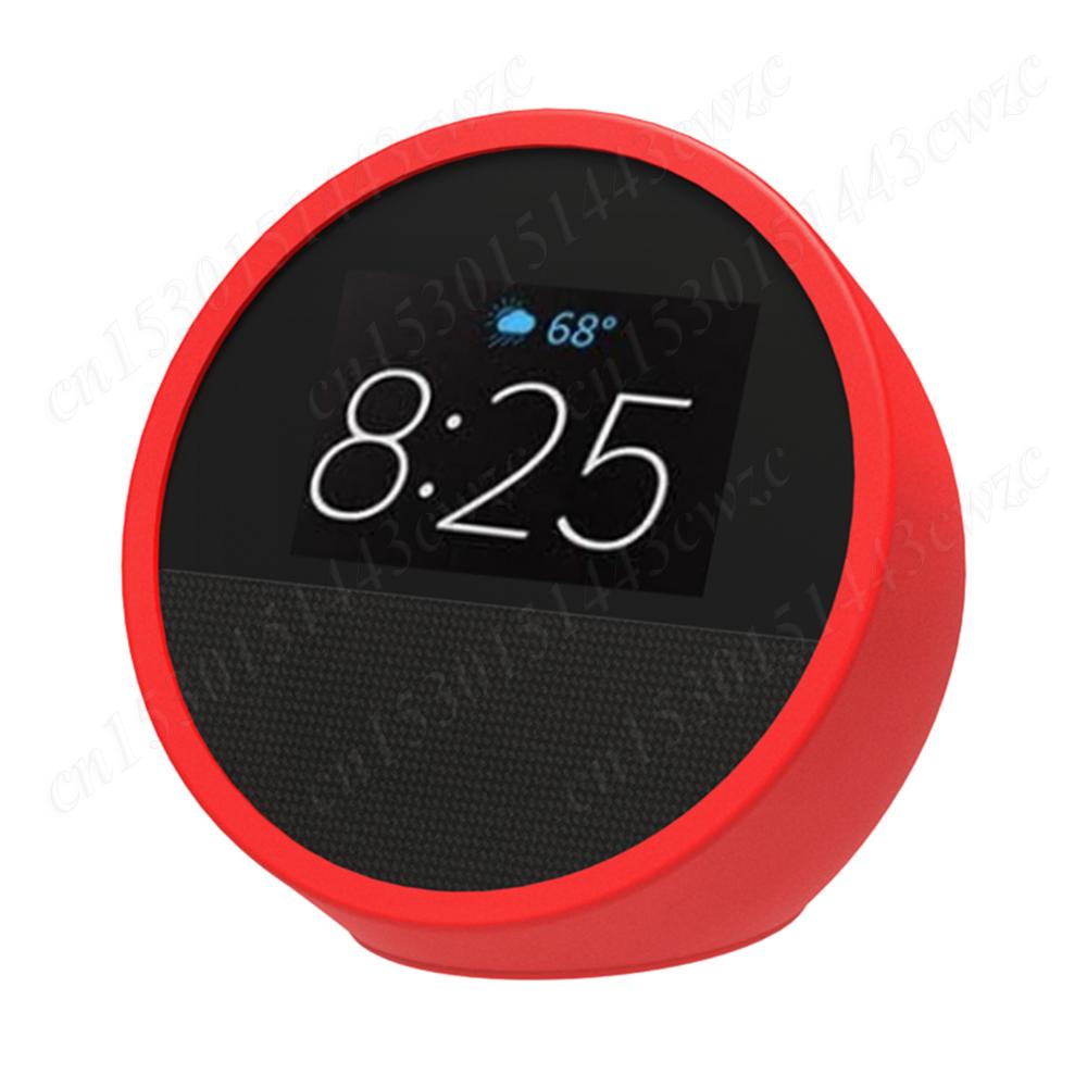 Silicone Cover Case for Amazon Echo Spot 2026 Smart Speaker Case Silicone Protective Case Drop Protection Dustproof Cover