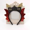 Erwachsene Teenager Cartoon Stereo Drachenhorn Stirnband Frau Spa Haarreif Make-up Fotos Machen Neujahrsparty Kopfschmuck F0S4