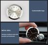 Joxoilso Multifunctional Fluorescent Car Dashboard Clock Car Mini Auto Clock Car Clock Refit Interior
