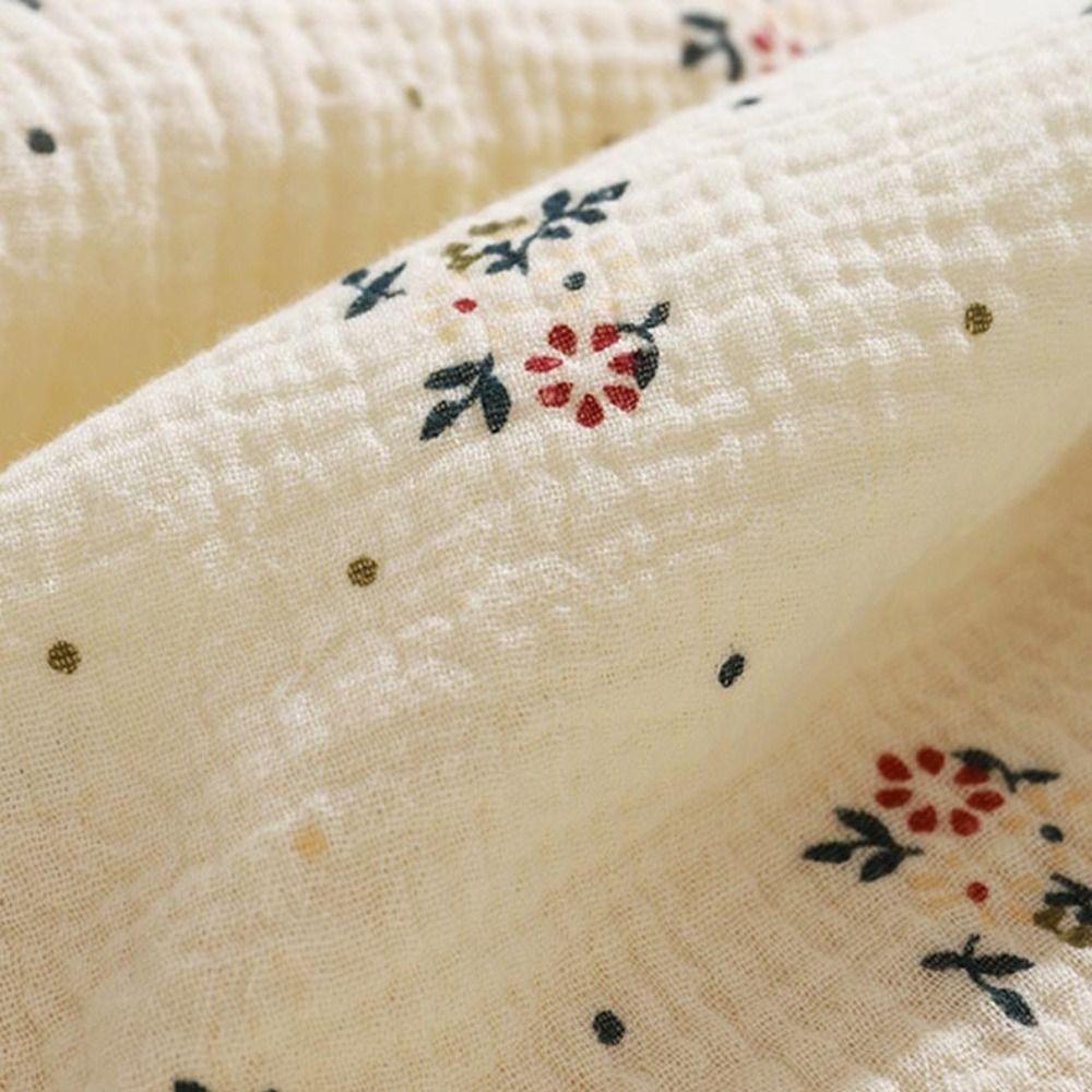 Soft Cotton Newborn Wrap Blanket Double-Layered Baby Quilt Soft Gauze Wrap Blanket For Newborn