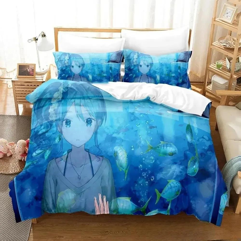 3D Print Anime Aikatsu 3D Duvet Cover Bedding Set Comforter Linen Pillowcases Home Decor Single Double Twin King Queen