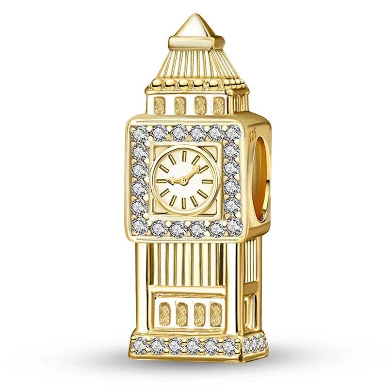 Kupfermetall, goldene Serie, Frucht-Glühwürmchen-Charm-Perlen, Komponenten für DIY-Armbandbastelarbeiten, hochwertiger Schmuck