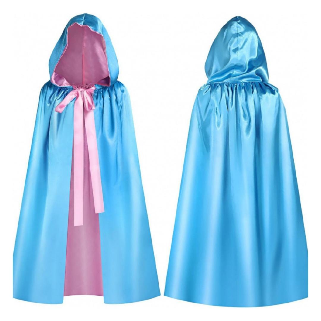 

Хэллоуин Шаль Плащ Двухцветный Плащ Аниме Косплей Кос Костюм S синий