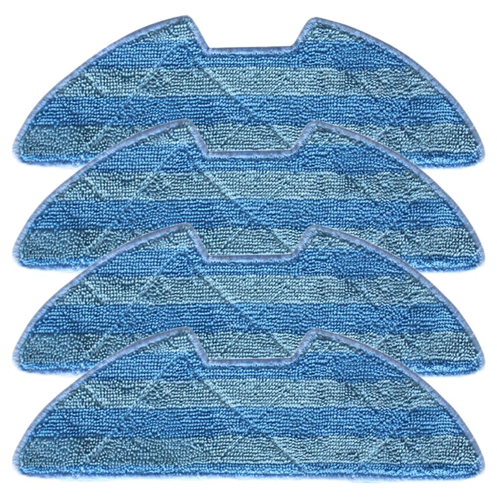 4/10 шт. Микрофибровые накладки для швабры, Тряпка для швабры для робота-пылесоса ICLEBO, Запасные части, Аксессуары для инструмента для уборки дома