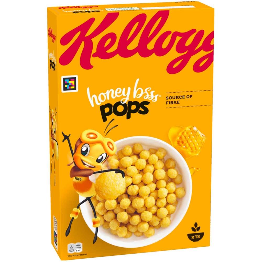 Kellogg`S Honey Bee Pops pārslas 400G
