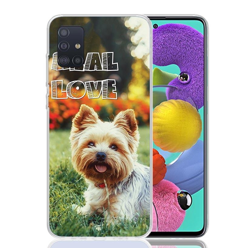

Yorkshire Terrier Dog Puppy Case Phone Cover for Samsung Galaxy A52 A51 A50 A42 A32 A22 A12 A02S A72 A71 A70 A41 A31 A21S A40 A3 Samsung A52S 5G