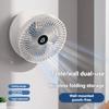 Household Dual Use Kitchen Fan Small Fan USB Charging Home Dormitory Silent Big Wind Desktop Mini Portable Electric Fans