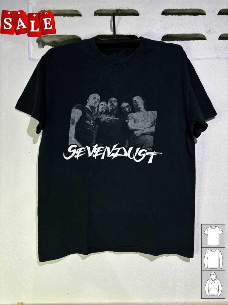 Hot Sevendust Band Gift For Fans Unisex S235XL TShirt  LW504 Unisex T-Shirt S