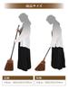 Nippon Clintech Palm Made of Demon Short 5 Flexible Sweeping Comfortable Hanging Quiet Broom, Hair, Handle, Beads, Luxury, Feel, Feel, Storage,