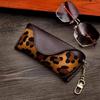 Eyewear Cases Pu Leather Glasses Protective Cover Vintage Glasses Case Vintage Leather Eyeglasses Pouch For Sunglasses Storage