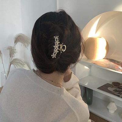 Ensple Pearl Bling Bling Hair Clip