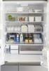 Yamazaki Tower Refrigerator Storage Case with X D11 X 5762 Dividers, White, Approx. W37.5 H8.2cm,