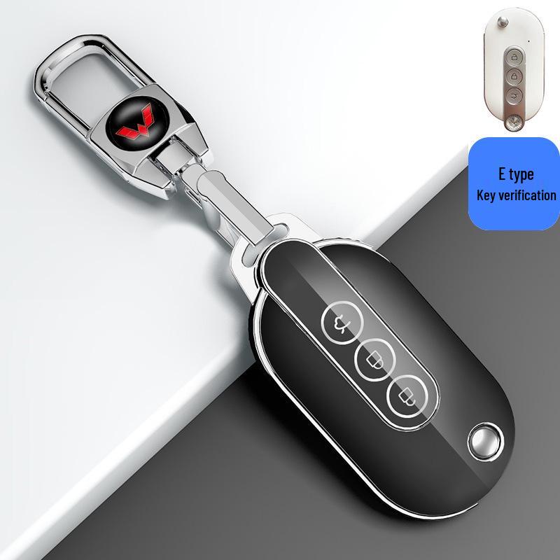 Key Case for Wuling Hongguang Miniev, Nanoev, Macaron, Baojun 510, 730, 530 - Ideal for Women