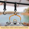 Camping Kettle, 1L Camp Tea Coffee Pot Stainless Steel Outdoor Hiking Kettle Pot Lightweight Durable Camping Tea Kettle