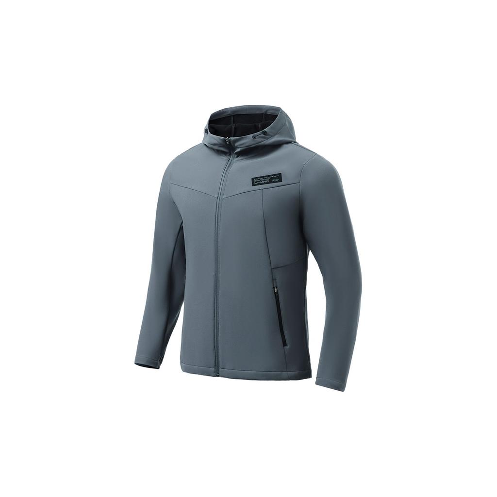 Li Ning Training Series Jacket Men's Thunderstorm Gray AFDR513-2
