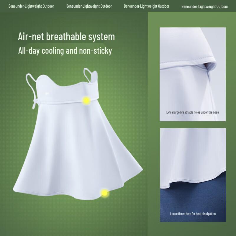 beneunder AL340 Cooling Neck & Sun Protection Mask