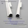 Stainless Steel Anti-Jump Cloth Clamp for Computer Embroidery Machines