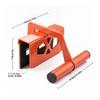 Compact Lifting Clamp with Foam Pads | Ergonomic Cylindrical Grip, HandOperated Board Clamp, for