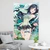 Lan Yan Genshin Impact Tapestry Room Decor Wall Cloth Party Hanging Background Room Decor Baby Room