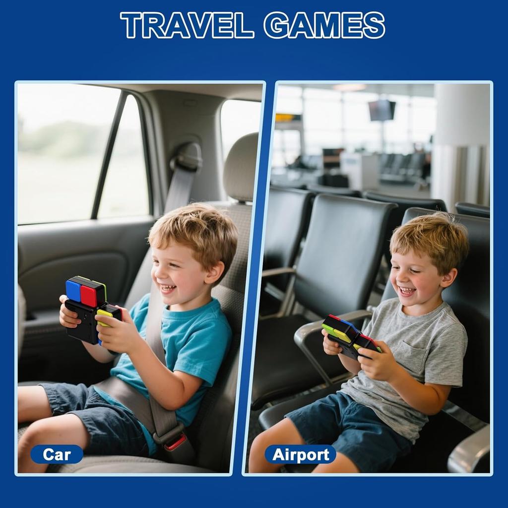 Pup Go Electronic Memory Game for Kids Ages 8-13, Handheld Light and Music Games, Fidget Toys for Teenager, Cool Presents for Teenage