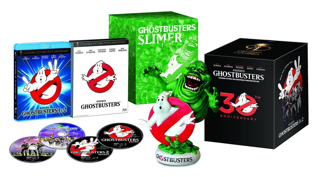30th Anniversary Slimer Figure Included Box Press Limited "Ghostbusters" (First Edition) [Blu-ray]