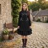Abito Gotico da Donna a Maniche Lunghe per Halloween