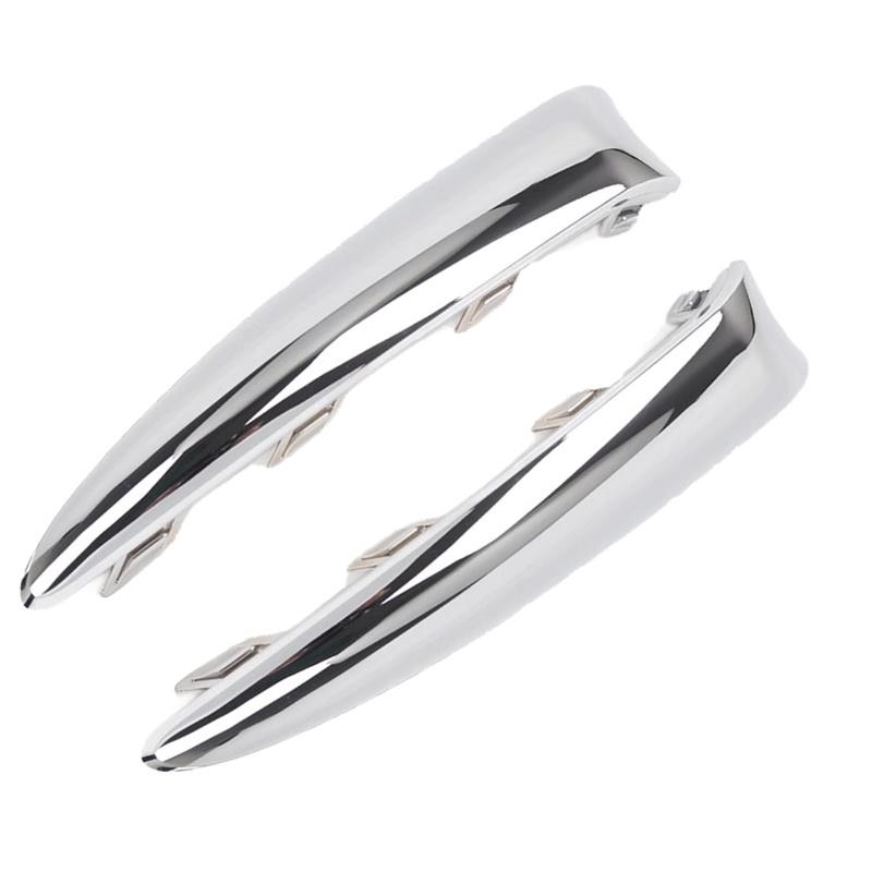 Réparation Automobile Entretien Véhicule Comme Montré Chrome Lounge Garniture Pare-Chocs Avant Chrome Ajustement Direct Pour Modèles 2016-