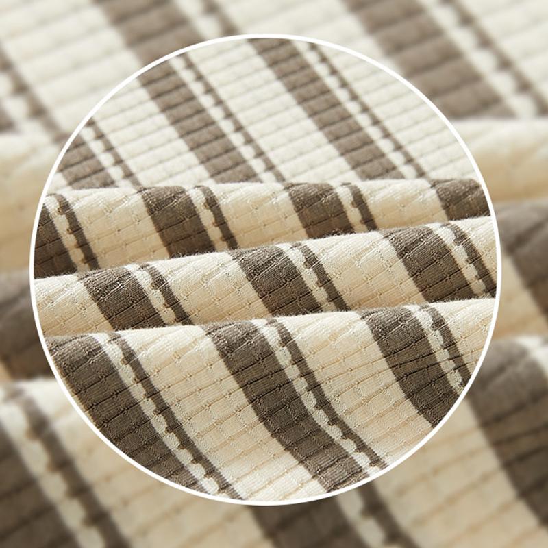 Women's Tank Top Square Neck T-shirt Striped Slim Fit Casual Top