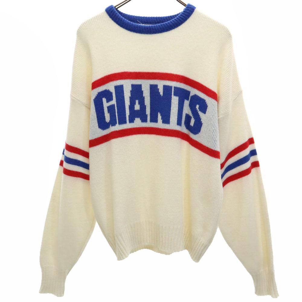 

NFL 90s Made in USA Old New York Giants Long sleeve sweater M Knit Giants Men s Used