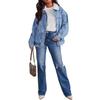 2025 New Arrival European Style Women's Winter Chic Denim Jacket – Fashionable & Age-Reducing