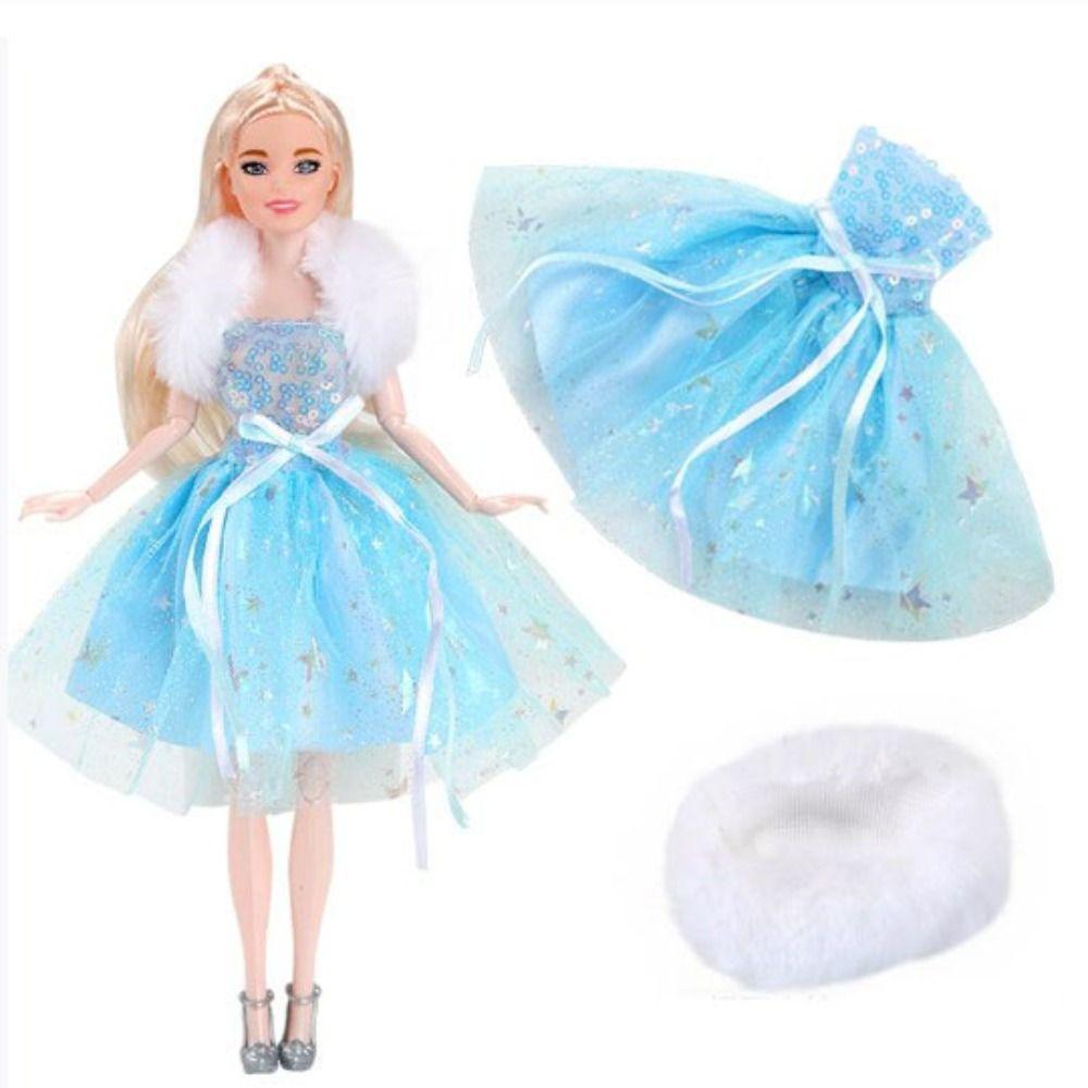 Fashion Doll Princess Dresses Suit for 30cm Doll/for 1/6 BJD Dolls/for 11.5" Dolls DIY Accessories